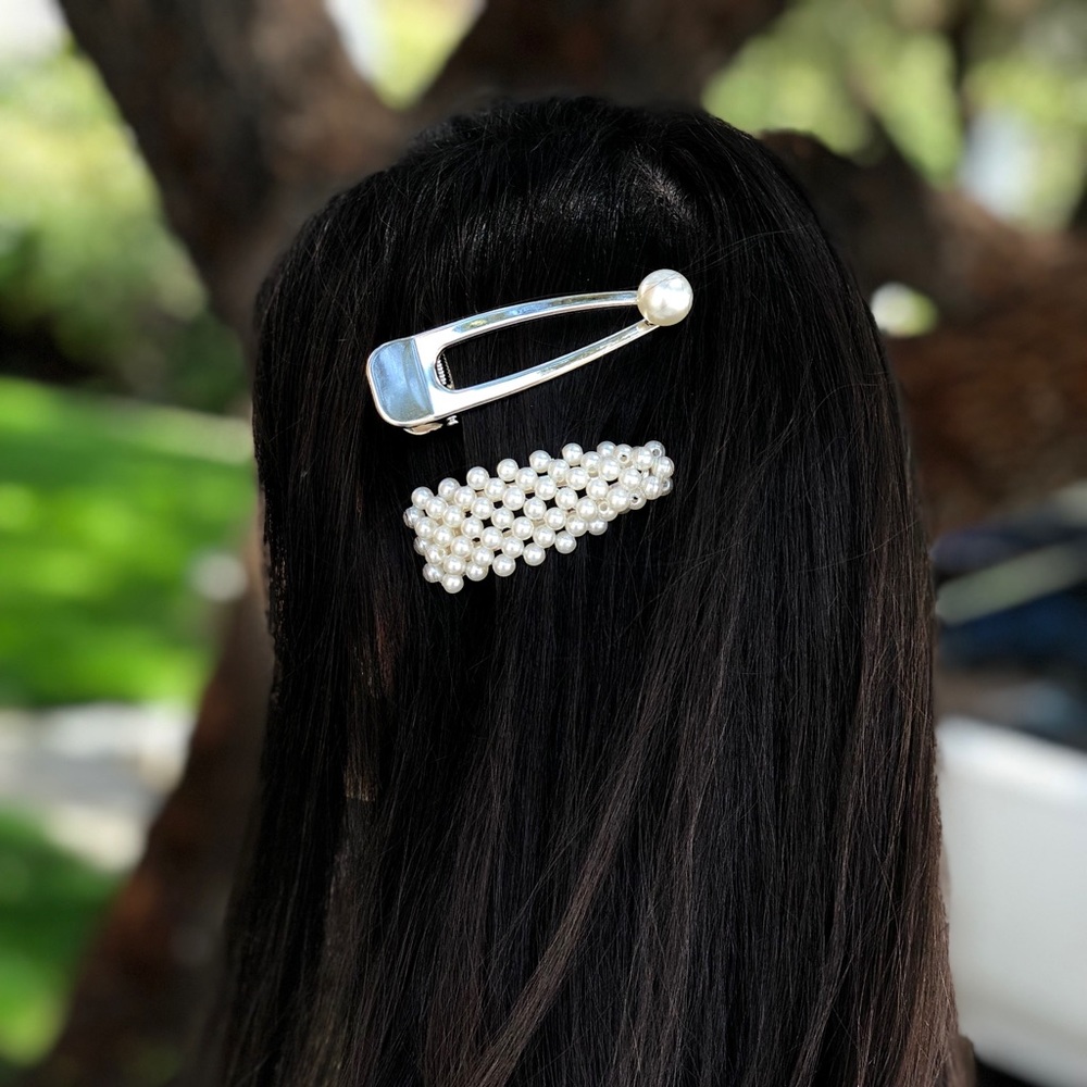 NEW Large Pearl Hair Clip